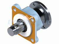 Pto Gear Pump Adaptor 4x3 With Flange Type 2